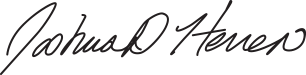 Joshua D. Herren signature